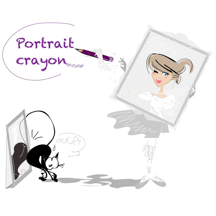 Portrait Crayon